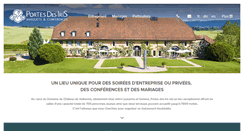Desktop Screenshot of portesdesiris.ch
